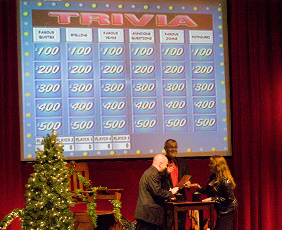 Trivia Game at Corporate Event